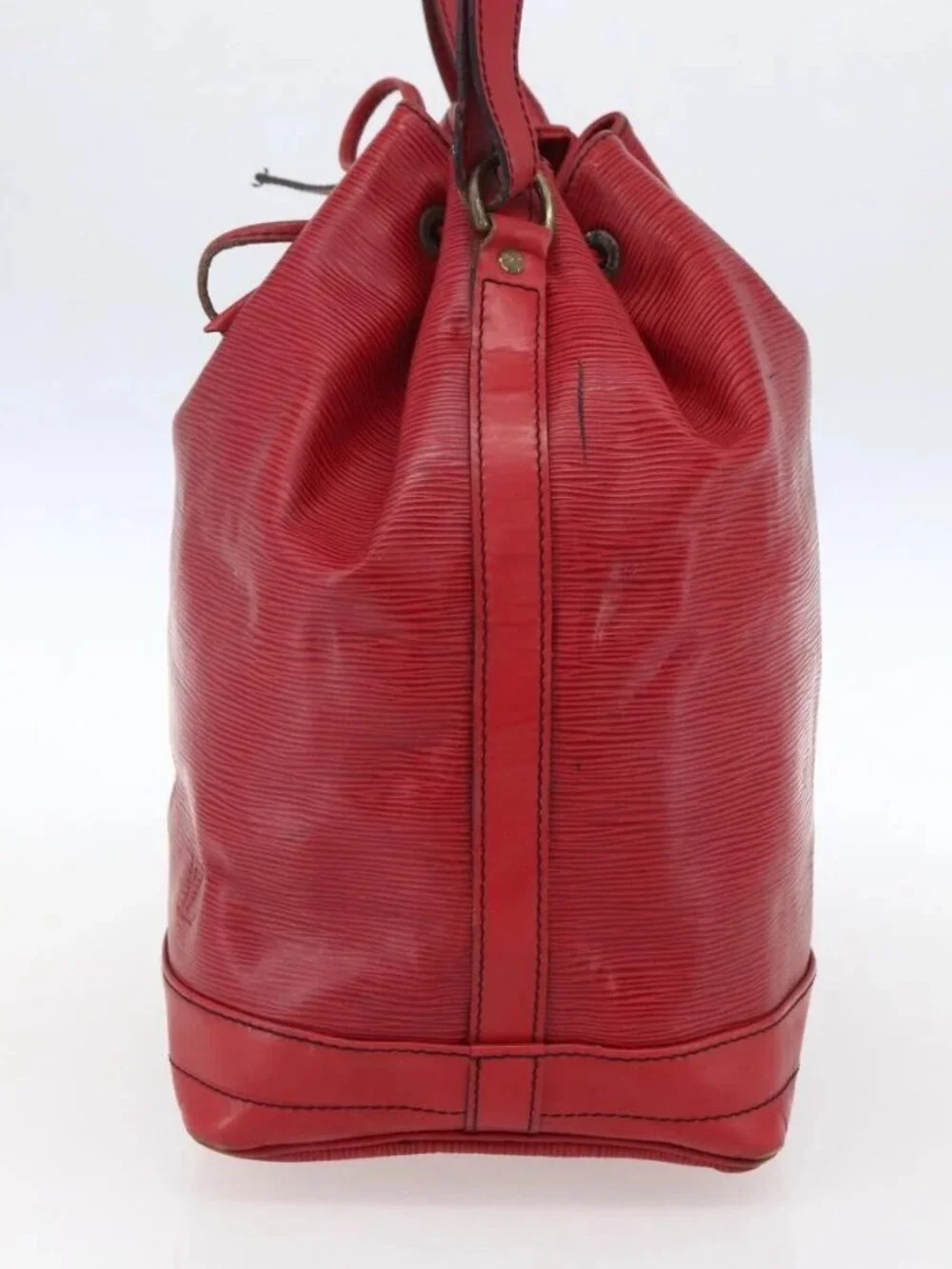 LOUIS VUITTON Epi Noe Shoulder Bag Red M44007 LV Auth 170172